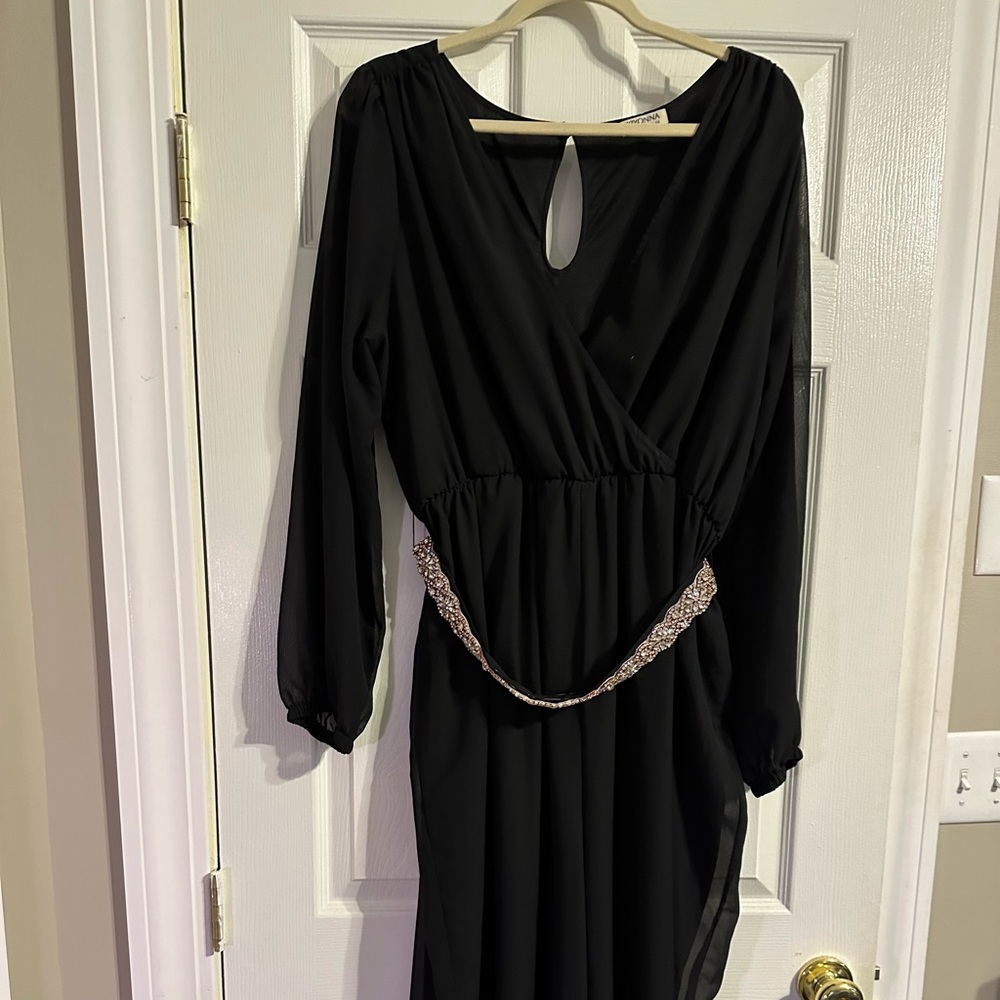 Black formal jumpsuit